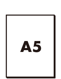 厚紙フライヤー A5サイズ