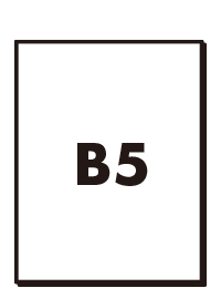 厚紙フライヤー B5サイズ