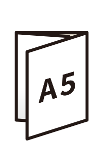 折パンフレット A5サイズ